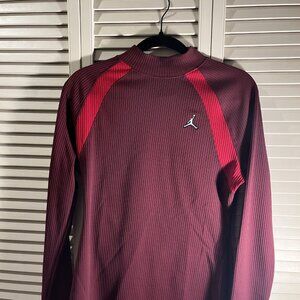 Jordan Ribbed Mock Neck Top